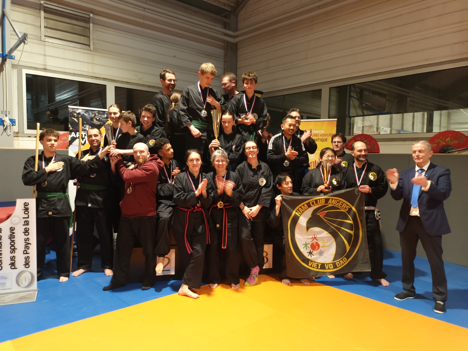 Les performances obtenues par le club Cuu Long Vo Dao du Pays d’Ancenis.