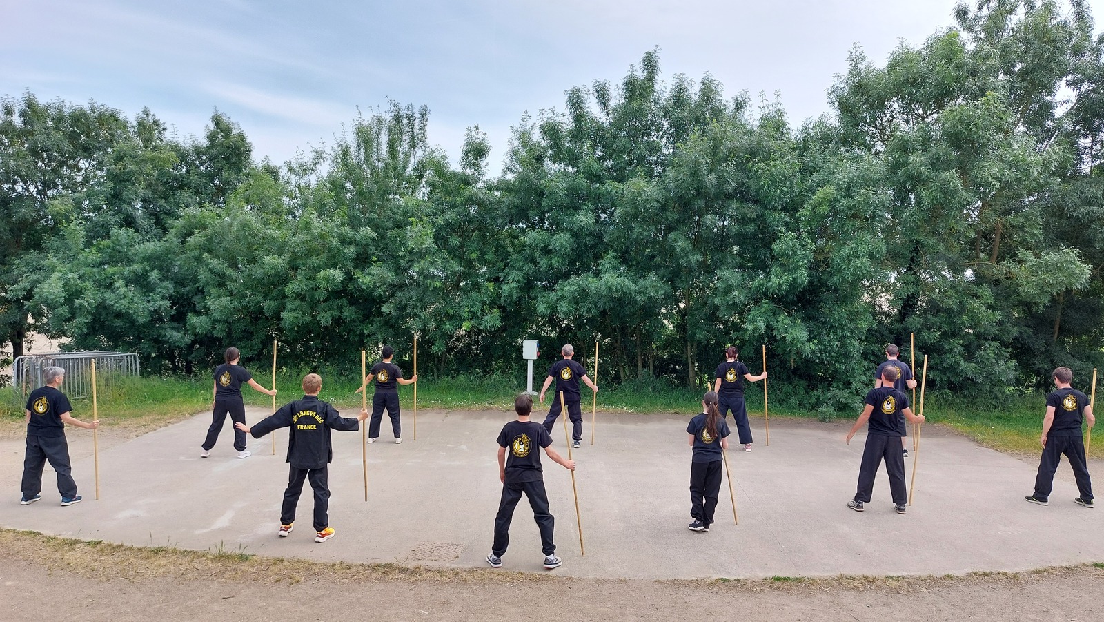Cours en extérieur !
