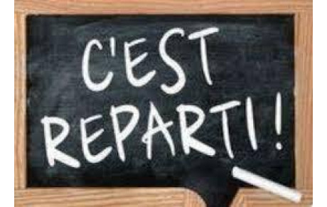 C'est la reprise !