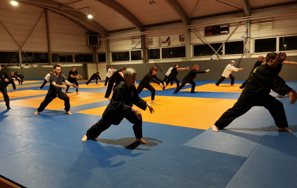 Séance de Qi Gong lundi dernier à Ancenis